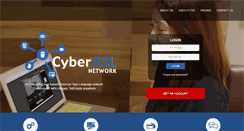 Desktop Screenshot of cyberasl.com
